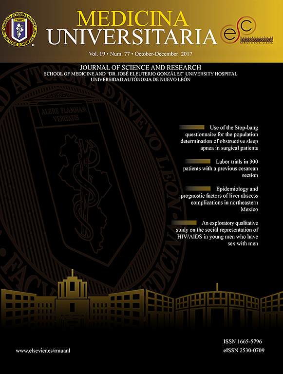 Go to journal home page - Medicina Universitaria